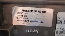 Mosler Safe/File Cabinet 4 Drawer With Combination Lock, Combination Included