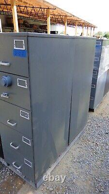 Mosler Safe/File Cabinet 5 Drawer With Combination Lock, Combination Included