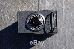 Mosler Wall Money Jewelry -SAFE-COMBO-LOCK OPEN Working Drawer Security Dial