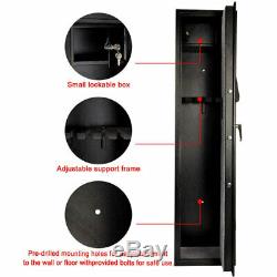 Moutec 5 Rifle Gun Storage Safe Electronic Security Cabinet with Pistol Lock Box