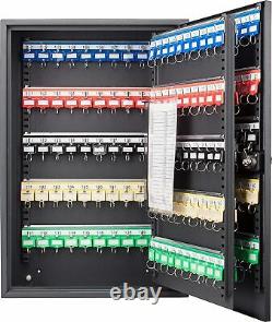 NEWBarska Safe Combination and Key Lock Black CB13266 200 Position Cabinet