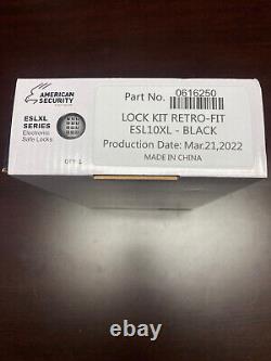 NEW Amsec ESL10XL Series Electronic Safe Lock Black 2022 model