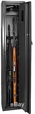 NEW BARSKA Quick Access Biometric Rifle Safe Mulit Gun Cabinet AX11652 Steel