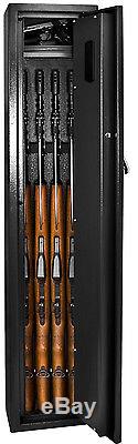 NEW BARSKA Quick Access Biometric Rifle Safe Mulit Gun Cabinet AX11652 Steel