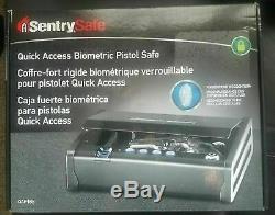 NEW SentrySafe Quick Access 1 Gun Biometric Lock Fingerprint Handgun Safe QAP1BE