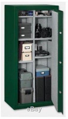 NEW Stack On 22 Gun Safe Combination Lock Rifle Case Storage Rack Matte Green