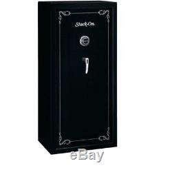 NEW Stack-On 22 Gun Safe with Combination Electronic Lock SS-22-MB-C Matte Black