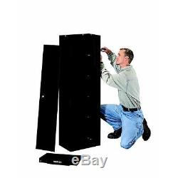 NEW Stack-On 8 Gun Ready to Assemble Security Cabinet Black