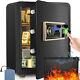 New Fingerprint 2.25/2.5cub Fireproof Safe Box Digital Security Lock Home Office