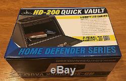 New LIBERTY SAFE HD-200 Pistol Vault Home Defender Series Push Button Combo