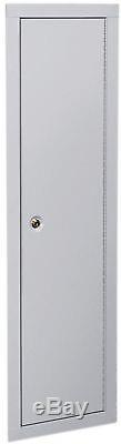 New Stack-On Key Lock In Wall Gun Rifle Safe IWC 55 Full Length Storage Cabinet