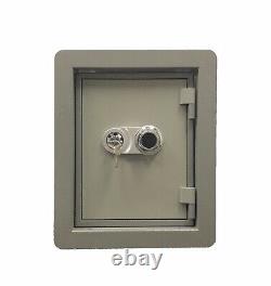 One Hour Fireproof Wall Safe Mechanical Dial Lock and Key Lock