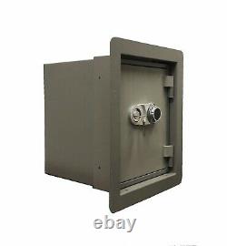 One Hour Fireproof Wall Safe Mechanical Dial Lock and Key Lock