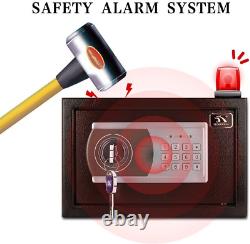 Personal Safe Security Digital Lock Box Key Combination Code Safe Box Steel Mone