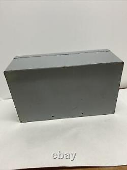 Rare Vintage Stebco 20 The Strong Box Safe with Key Lock Combination 50's-60's