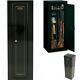Rifle Storage Locker 10 Gun Security Cabinet Safe Locking System Key Code Strong