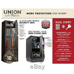 Electronic Lock Gun Floor Safe Home//Office Protect Your Valuables 1.51 Cu.Ft