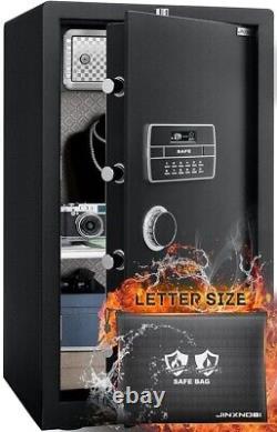 Safe 6.95 Cubic Ft Electronic Digital Safe Box w Fireproof bag Protect Yourself