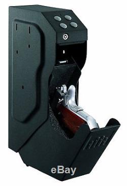 Safe Storage Gun Compartment Hidden Firearm Pistol Vault Home Security Desk