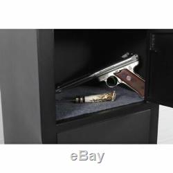 Safe for 5 Long Gun Rifle Pistol Ammo Steel Metal Security Safe Cabinet Locker