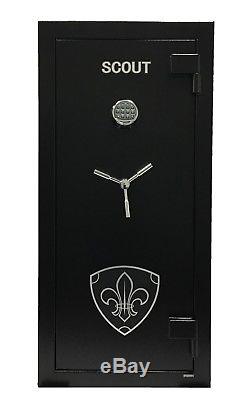 Scout 28 Long Gun Fireproof Safe with UL listed High Security Quick E. Lock