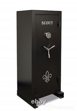 Scout Fire Resistant 22 Gun safe with Electronic Lock and back up keys