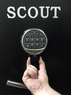 Scout UL RSC/DOJ certified Fireproof 24 gun safe with UL listed quick lock