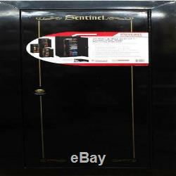 Sentinel 18 Gun Cabinet Safe Fully Convertible Black 3 Point Lock Security New