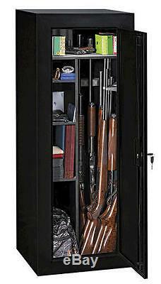 Sentinel Security 18 Gun Cabinet Safe Rifle Shotgun Firearms Storage Locker NEW