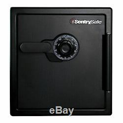 SentrySafe 1.23 Cu. Ft. Large Combination Lock Water & Fireproof Security Safe