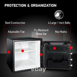 SentrySafe 1.2 cu. Ft. Fireproof & Waterproof Safe with Dial Combination Lock