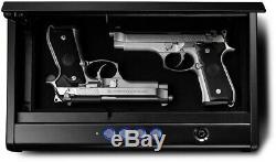 SentrySafe 2-Gun Quick Access Electronic Combination Lock Pistol Safe in Black