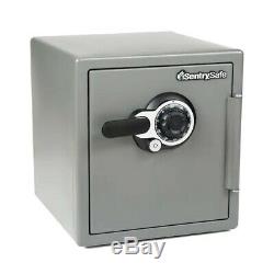 SentrySafe Fire/Water Resistant 1.23-cu ft Combination Lock Residential Floor Sa