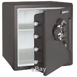 SentrySafe Fire and Water Safe, Extra Large Combination Safe with Dual Key Lock