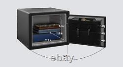 SentrySafe Fireproof and Waterproof Steel Home Safe with Digital Keypad Lock Se