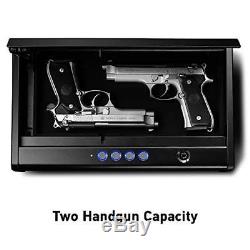 SentrySafe Pistol Safe, Quick Access Gun Safe, Two Pistol Capacity, QAP2E XL