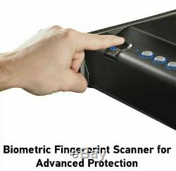 SentrySafe Quick Access 1 Gun Biometric Lock Sentry Fingerprint Handgun Safe NEW
