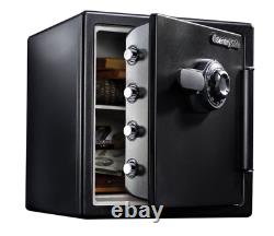 SentrySafe SFW123CS Fire and Water-Resistant Safe with Dial Lock, 1.23 cu. Ft