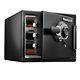 Sentrysafe Sfw123dtb Fire And Water-resistant Safe With Dial Lock Black