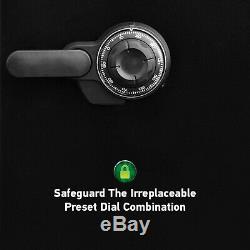 SentrySafe Security Combination Safe Fireproof Lock Box 1.23 CuFt Home Cash Gun