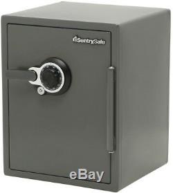 SentrySafe Steel Security Safe Fire Water Resistant Dual Combination Key Locks