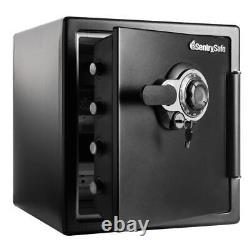 Sentry Home Safe (1.2cu. Ft.) Fire/Waterproof Safe+Dial Combination Lock+Dual Key