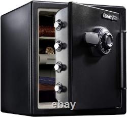 Sentrysafe Fireproof and Waterproof Steel Home Safe with Dial Combination Lock, 1