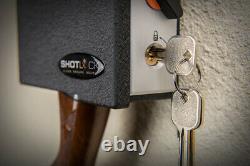 ShotLock Shotgun Vault 200M Gun Lock Safe Combo Key Wall Door Mounting
