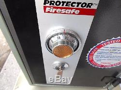 Sisco FIRE Safe The Protector- Model 1060- Combination & Key Lock- Secure