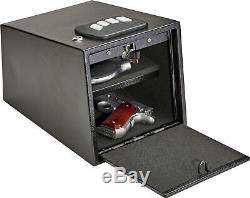 Snap Safe by Hornady Aux Keypad Vault 2 Gun Safe, Black, NSN N, 75430