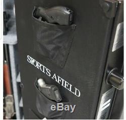 Sports Afield 18-Gun Fire-Resistant Gun Safe Long Gun Rifle Shotgun Cabinet