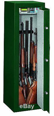 Stack On 10 Gun Safe Combination Lock Green Security Box Pistol Rifle Shotgun