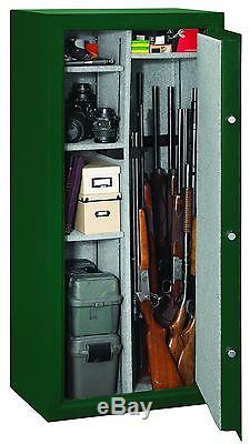 Stack-On 22 Gun Safe Security Case with Combination Lock, Green Rifle Shotgun
