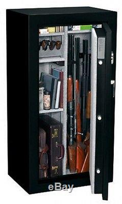 Stack-On 24 Gun Fire Resistant Security Safe With Electronic Lock FS-24-MB-E